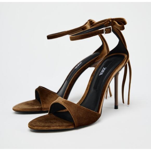 ZARA High Heels with Bow NWT - Picture 14 of 17